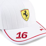 Cappellino G.P. Miami Charles Leclerc 16 Scuderia Ferrari HP Team F1 2025 - F1Monza