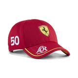 Cappellino Team Ferrari Hypercar n.50 Le Mans Series rosso replica 2025