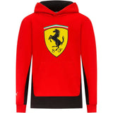Felpa bambino Ferrari Scudo grande con cappuccio Hooded - F1Monza