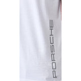 T-shirt Porsche Motorsport logo bianca