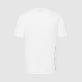 T-shirt Porsche Motorsport logo bianca