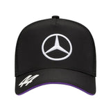 Cappellino Lewis Hamilton #44 Mercedes AMG Petronas Trucker nero