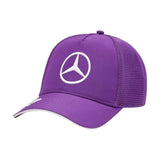 Cappellino Lewis Hamilton #44 Mercedes AMG Petronas Trucker Purple - F1Monza