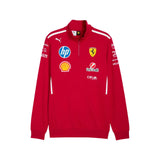 Felpa 1/2 zip Scuderia Ferrari HP f1 Team Sponsor 2025 - F1Monza