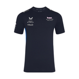 T-Shirt Alpine F1 BWT Team set up 2025 blu scuro