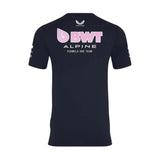 T-Shirt Alpine F1 BWT Team set up 2025 blu scuro - F1Monza