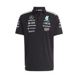 Polo Mercedes AMG Petronas F1 Team sponsor 2025 nera Adidas - F1Monza