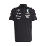Polo Mercedes AMG Petronas F1 Team sponsor 2025 nera Adidas - F1Monza