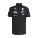 Polo Mercedes AMG Petronas F1 Team sponsor 2025 nera Adidas - F1Monza