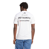 T-shirt Mercedes AMG Petronas F1 Team 2025 bianca