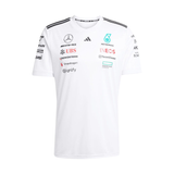 T-shirt Mercedes AMG Petronas F1 Team 2025 bianca