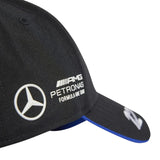 Cappellino Kimi Antonelli #12 Mercedes AMG Petronas F1 2025 Nero - F1Monza