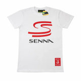 T-Shirt Ayrton Senna Logo Doppia S Senna Racing - F1Monza