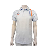 Polo Gulf GPO Logo Vintage Azzurra