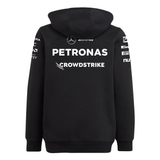 Felpa Hoodie AMG Mercedes Petronas F1 Team 2025 nera Adidas