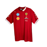 T-shirt adulto Scuderia Ferrari Driver HP F1 team Replica Sponsor 2025 Oversize