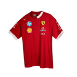 T-shirt adulto Scuderia Ferrari Driver HP F1 team Replica Sponsor 2025 Oversize - F1Monza