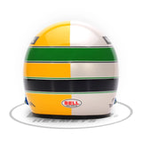 Mini casco Bell scala 1/2 Ayrton Senna 30th anniversario - F1Monza