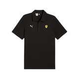 Polo Puma Sportswear Ferrari scudetto classica nera