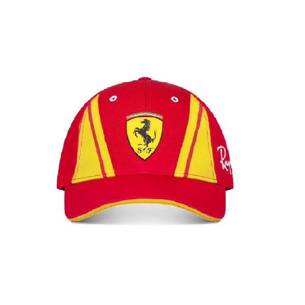 Cappellino Team Ferrari Hypercar Le Mans Series rosso replica 2024