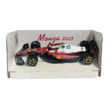 Lewis Hamilton Ferrari SF25 Monza Modellino Scala 1/43 Burago