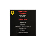Fernando Alonso Mini casco Ferrari 2012 scala 1/5