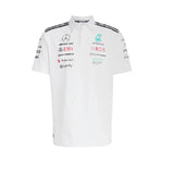 Polo Mercedes AMG Petronas F1 Team sponsor 2025 Bianca Adidas - F1Monza