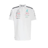 Polo Mercedes AMG Petronas F1 Team sponsor 2025 Bianca Adidas - F1Monza