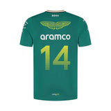 T-shirt Fernando Alonso n 14 Aston Martin Cognizant F1 2025 Official Team - F1Monza