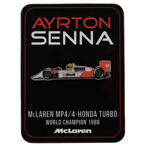 Pin spilla Ayrton Senna Honda 1988 4,5 cm.