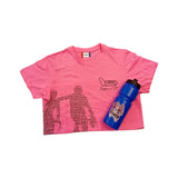 Giro d'Italia Borraccia con t-shirt maglia rosa Vecchie Glorie
