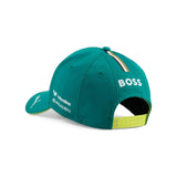 Cappellino Aston Martin Replica Sponsor AMF1 Team 2026 Adulto Verde - F1Monza