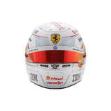 Minicasco scala 1/5 Charles Leclerc n.16 G.P. Monaco 2025