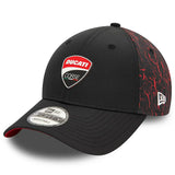 Cappellino Ducati Corse 9FORTY Crinkle All Over Print Nero - F1Monza