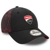 Cappellino Ducati Corse 9FORTY Crinkle All Over Print Nero - F1Monza