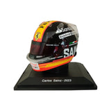 Carlos Sainz Mini casco Ferrari 2023 scala 1/5