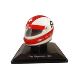 Mini casco Ferrari Clay Regazzoni 1974 scala 1/5