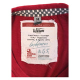 T-shirt Warson Motors Clay Regazzoni Monza 1970 Rosso