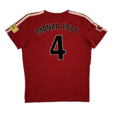 T-shirt Warson Motors Clay Regazzoni Monza 1970 Rosso