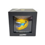 Minicasco Lewis Hamilton #44 scala 1/5 G.P. Miami 2025 - F1Monza