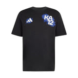 T-shirt Kimi Antonelli #12 Mercedes AMG Petronas 2026 Adidas Nera