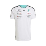 T-shirt Authentic Driver Mercedes AMG Petronas F1 Team 2026 bianca