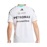 T-shirt Authentic Driver Mercedes AMG Petronas F1 Team 2026 bianca