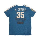 T-shirt François Cevert Bleu Vintage