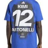 T-shirt Kimi Antonelli #12 Mercedes AMG Petronas 2026 Adidas