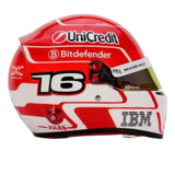 Minicasco Bell scala 1/2 Charles Leclerc n. 16 2025 - F1Monza