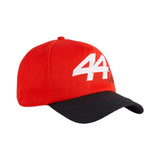 Cappellino Adulto Lewis Hamilton 44 Scuderia Ferrari Graphic Rosso - F1Monza