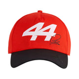Cappellino Adulto Lewis Hamilton 44 Scuderia Ferrari Graphic Rosso - F1Monza