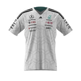 T-shirt Mercedes AMG Petronas F1 Team 2026 Adidas Bianca