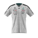 T-shirt Mercedes AMG Petronas F1 Team 2026 Adidas Bianca